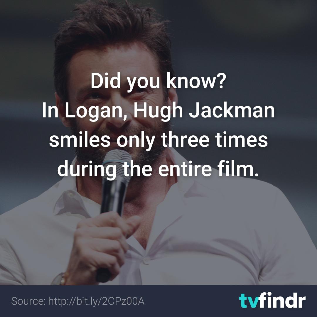 tvfindr_com's tweet photo. FOLLOW @tvfindr_com for daily facts about 📺🎬🎮 Technology - Movies &amp; TV shows - Gaming
#tv #tvfindr #tvfacts #didyouknow #dailyfacts #facts #watchingtv #cinema #wolverine #logan #hughjackman #xman #marvel #netflix #movie
Image Source: Gage Skidmore - https://t.co/bfk11H91Xs https://t.co/nOPFz2hMnY