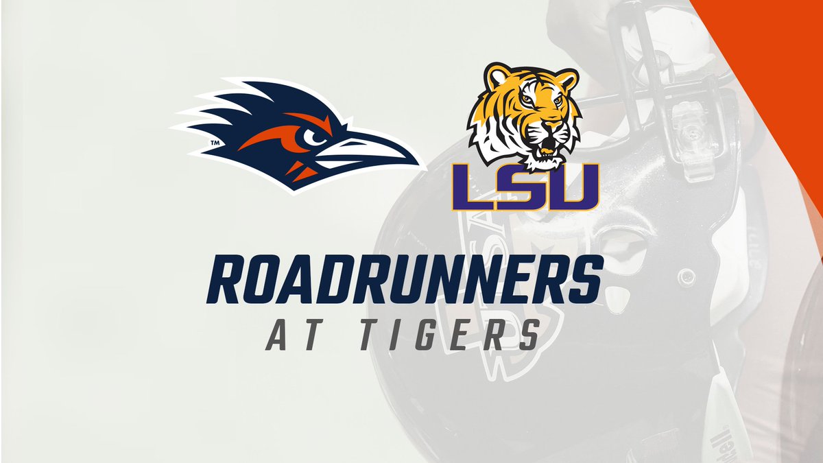 UTSAFTBL's tweet photo. It's official. UTSA will open the 2020 campaign at LSU. The Roadrunners will face the Tigers on Sept. 5 of next year in Baton Rouge. 

#BirdsUp 🤙

🔗https://t.co/24bSbB815p https://t.co/ZI1icOfjoj
