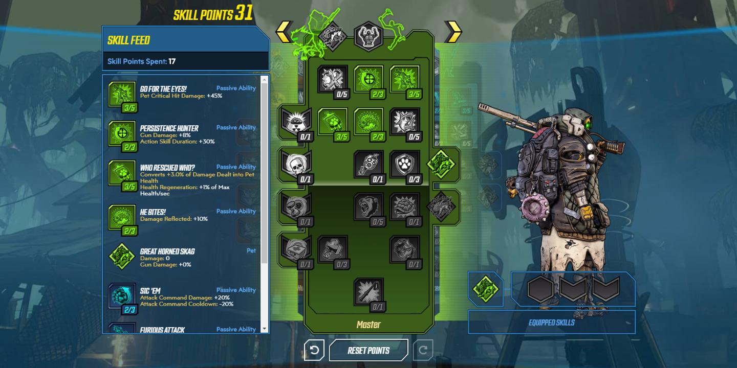 Borderlands on Twitter: "Full interactive skill trees for all 4 Vault  Hunters are now available on https://t.co/7iButjlNLL! Hit the share button  below each skill tree builder to proudly display your builds!  #LetsMakeSomeMayhem