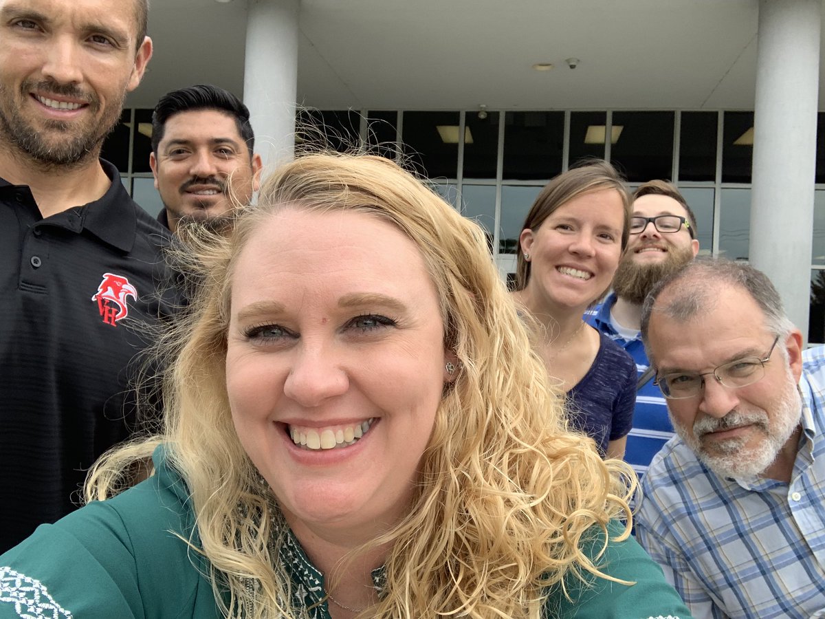 KHMessick's tweet image. Front of school,Arlington,stadium,millennium falcon(reps us) @Vanhorn_falcons #vhfalcons