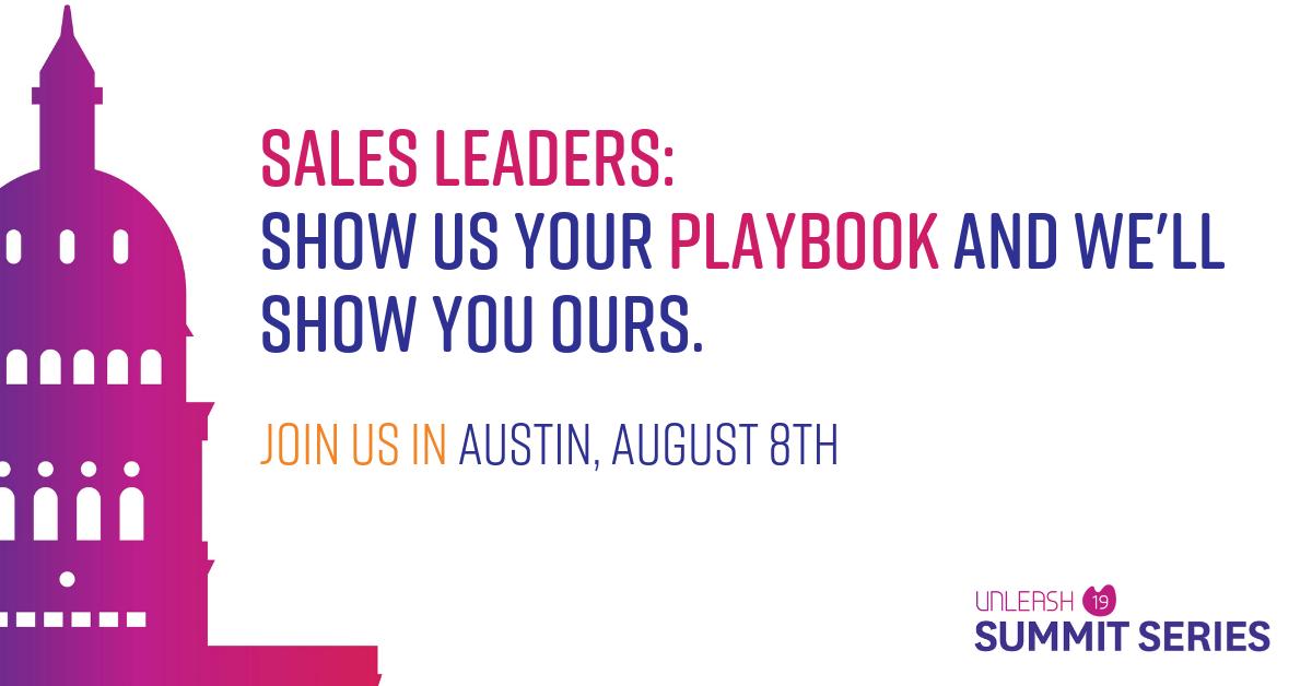 Check in for the #Austin #UnleashSummitSeries starts at 12:30 PM CT in the Kimpton Hotel Van Zandt! See what's on the agenda: ow.ly/ptam50vrhYZ
<a href="/SapperUSA/">Sapper Consulting</a> <a href="/chorus_ai/">Chorus by ZoomInfo</a> <a href="/lucidchart/">We've Moved! Follow @LucidSoftware</a> <a href="/AmbitionSales/">Ambition</a> <a href="/CrowdStrike/">CrowdStrike</a> <a href="/LogicMonitor/">LogicMonitor</a> <a href="/dogpatchadvisor/">Dogpatch Advisors</a>
