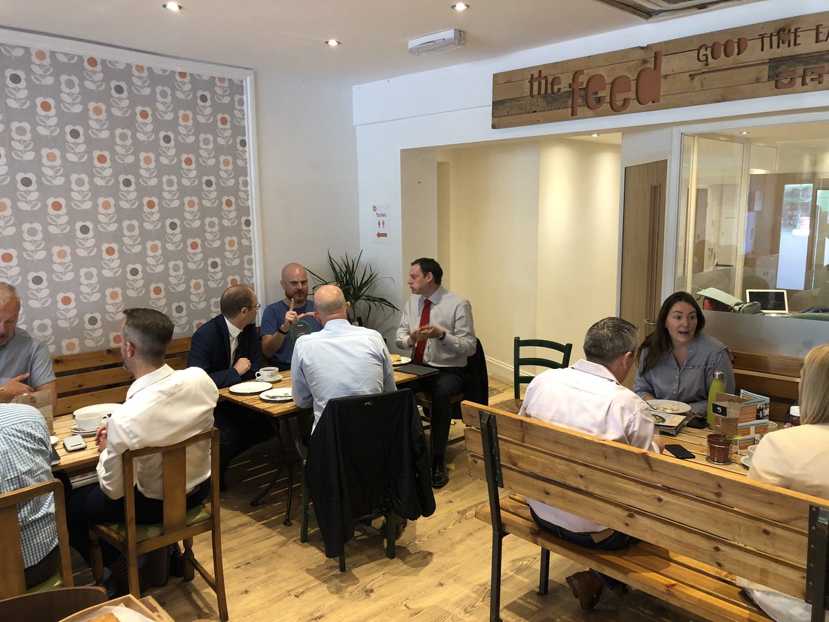 Thank you to the lovely team @TheFeedCIC for hosting our Breakfast networking this morning.   Great food and superb <a href="/greenfarmcoffee/">Green Farm Coffee</a>. 
The perfect way to start the day👏
#ThursdayMotivation #breakfast