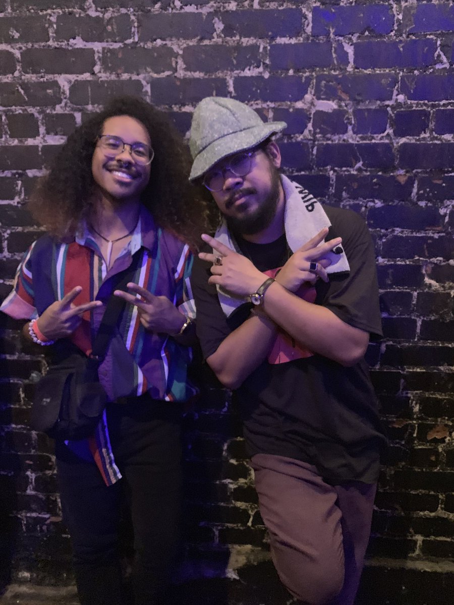 BlissfallMusic's tweet photo. Met up with the dude in Atlanta @mndsgn https://t.co/hvIesIGQFt