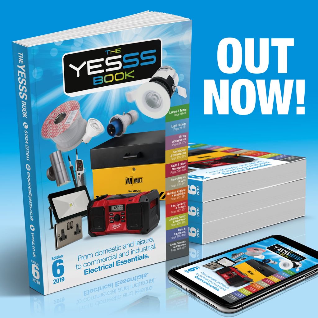 YESSSElectrical's tweet photo. Have you got your copy of the new #YESSSBook yet? Packed full of all your #ElectricalEssentials! Visit branch for your copy or view online at: https://t.co/NPvqTiae6u https://t.co/TOlPzWROtq