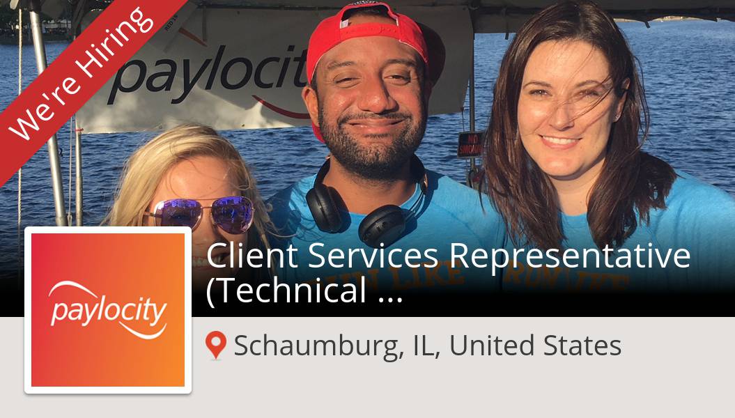 PaylocityMM's tweet photo. New #job opening at #Paylocity in #Schaumburg! Client #Services Representative (#Technical Support) https://t.co/jY6EU8X5WI https://t.co/oCEq8H1PHA