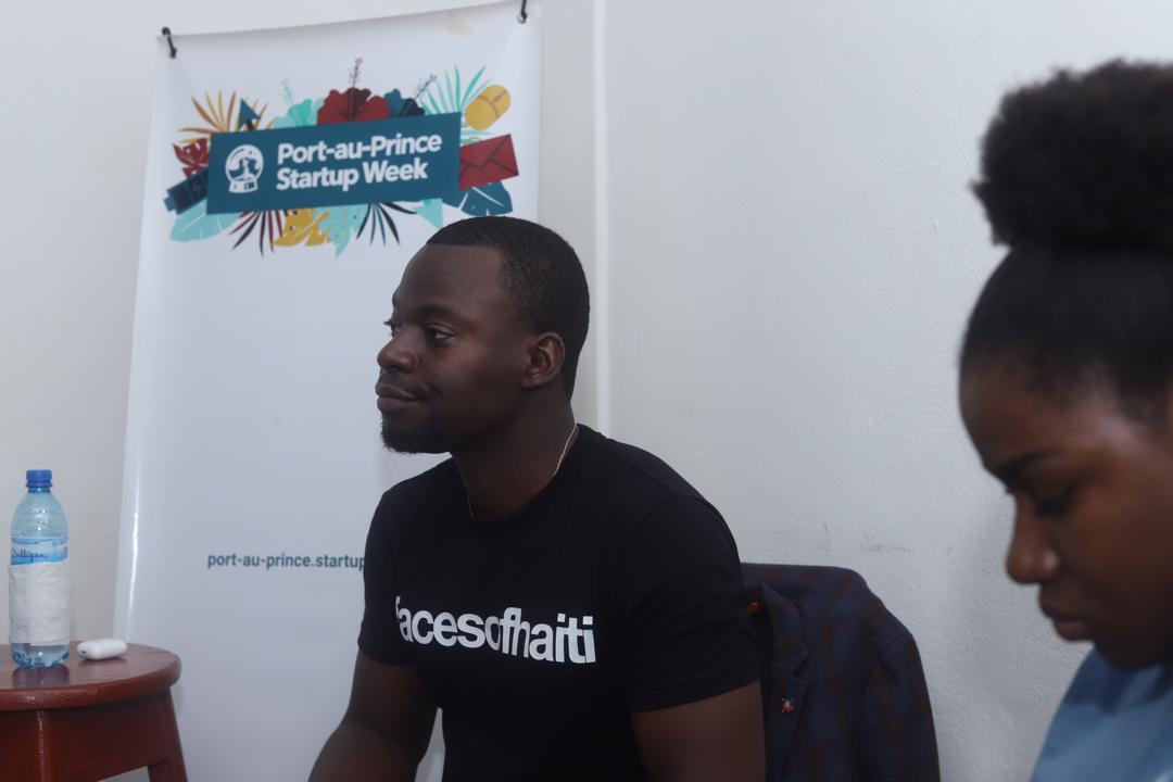 swpaup's tweet photo. "Ann reyisi pou n pèmèt lòt moun reyisi, ann pa reyisi pou tèt nou sèlman."- @samueldameus #LocalToGlobal #PapStartupWeek #papsw2019 #FacesOfHaiti https://t.co/y52T6L2HAC