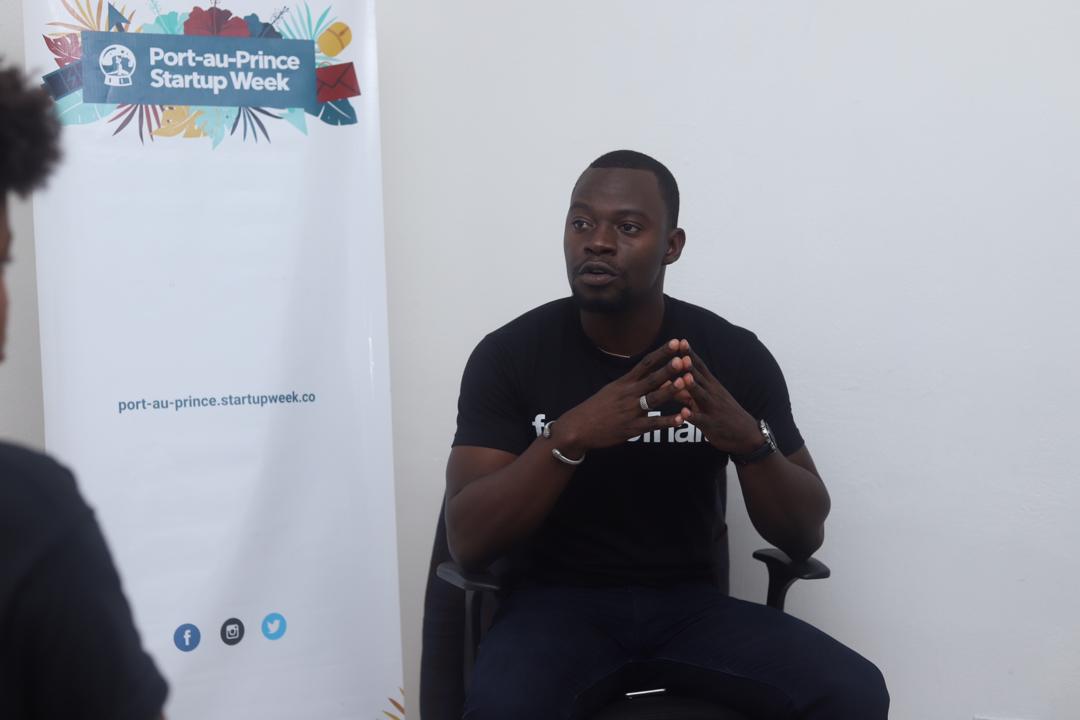 swpaup's tweet photo. "Ann reyisi pou n pèmèt lòt moun reyisi, ann pa reyisi pou tèt nou sèlman."- @samueldameus #LocalToGlobal #PapStartupWeek #papsw2019 #FacesOfHaiti https://t.co/y52T6L2HAC