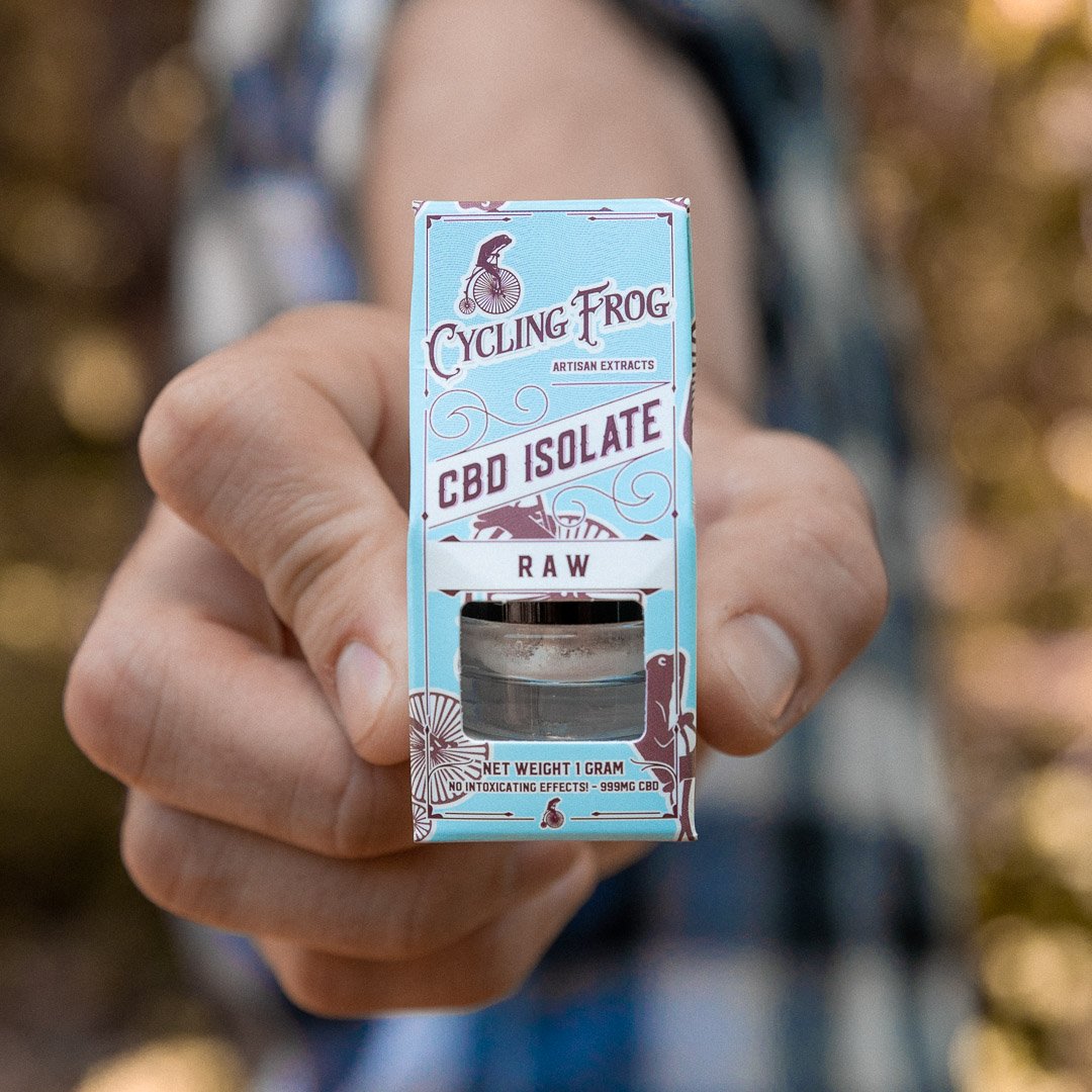 CyclingFrogCBD's tweet photo. Sometimes it's good to get back to basics. Have you tried our Raw CBD isolate? Click the link below to try yours today!
Link: https://t.co/dAuMivGo9x
#Dab #Dablife #CFCBD https://t.co/jETmy13mbf