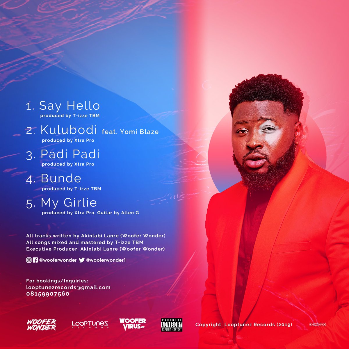 wooferwonder1's tweet photo. The wait is almost over!!!! I am extremely proud of this project - my first. Gratitude to everyone that had a hand in helping along the way.
Special thanks to @Yomiblaze1 for the feature and the gifted hands on the EP - @Tizzeon & #XtraPro
#WooferSeason #WooferVirusEP https://t.co/jLbBnuIIwI