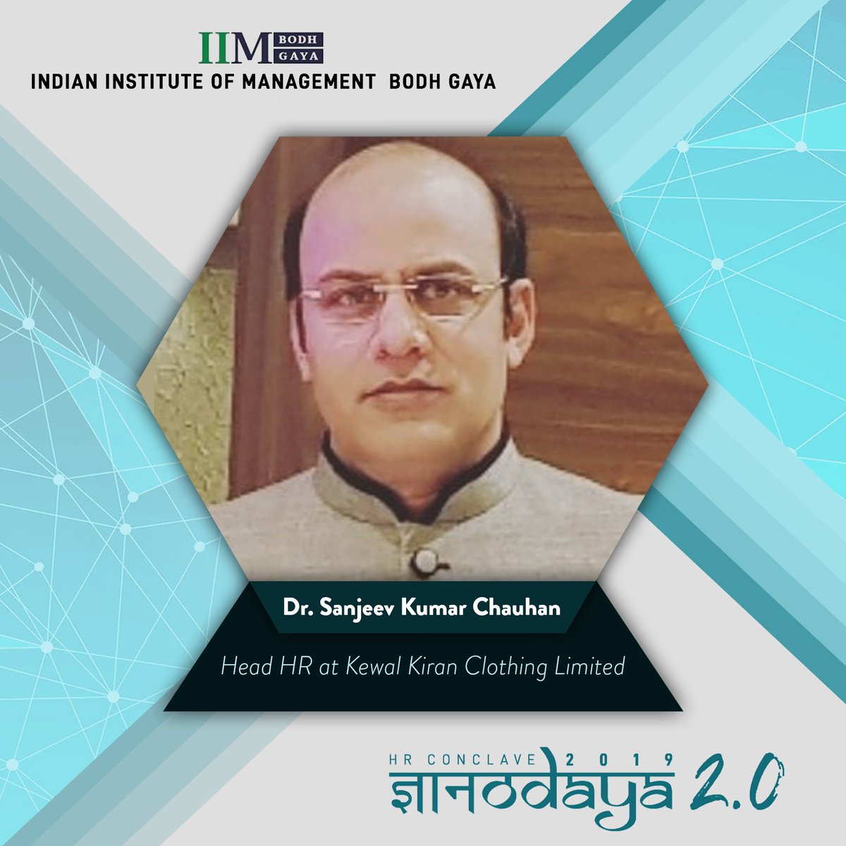 IIMBodhGaya's tweet photo. Dr.Sanjeev Kumar Chauhan is passionate &amp; astute Senior HR &amp; ER professional with a strong bias on Corporate, plant &amp; Business HR known for his tailor-made Corporate OD interventions. #TheEnlighteningIIM #HRconclave #Gyanodaya2.0 #IIMBodhGaya https://t.co/ZoBmyw9TlL