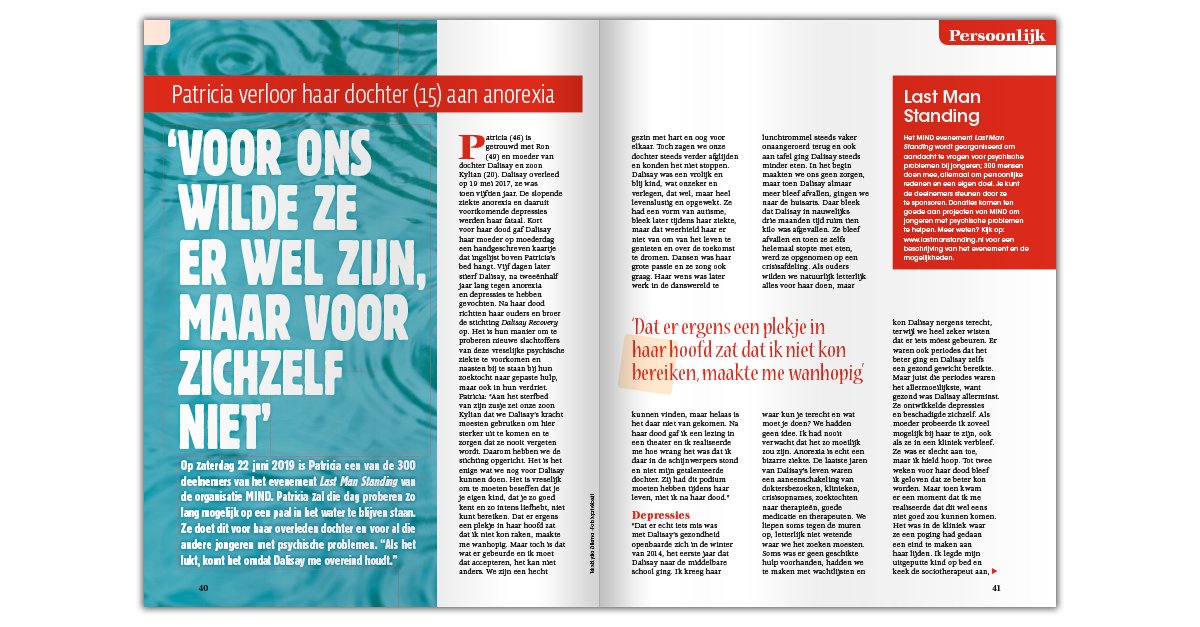 Anorexia is een levensgevaarlijke ziekte. Mocht je daar nog aan twijfelen, lees dan het verhaal van Patricia over dochter Dalisay: ow.ly/778a50uYo89