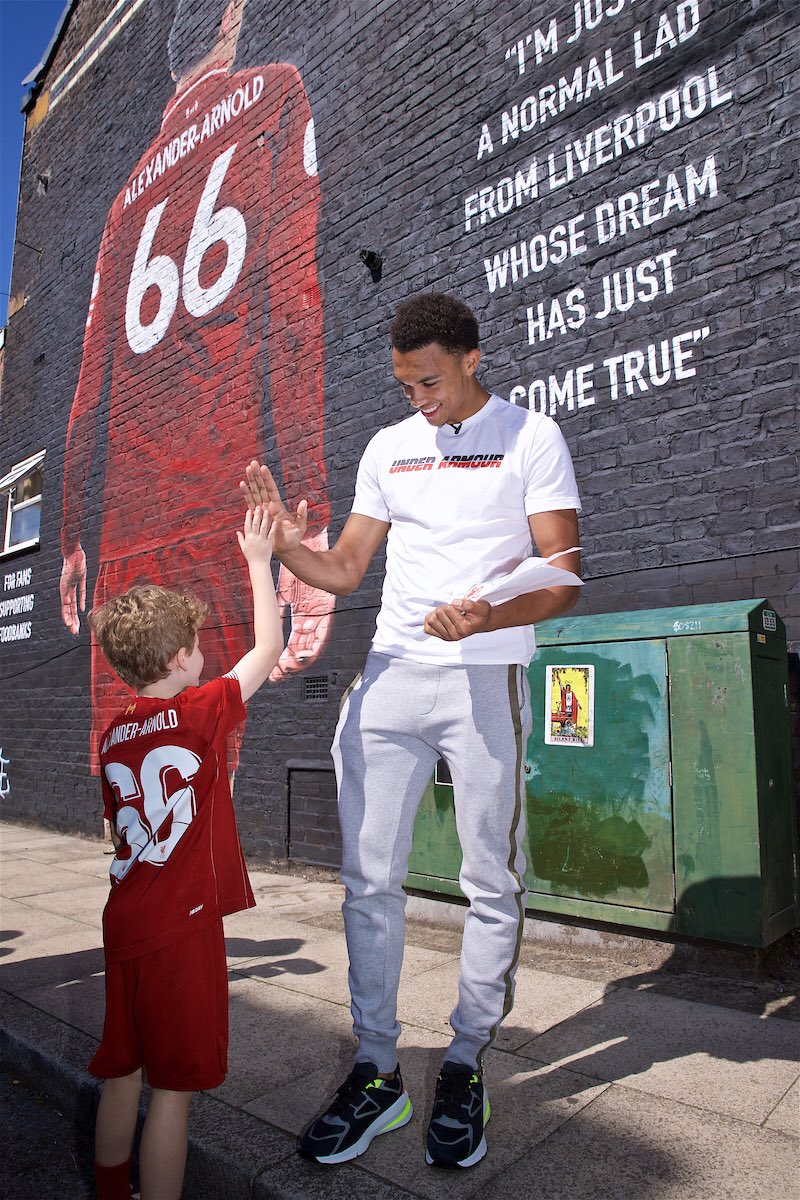 TheAnfieldWrap's tweet photo. Just a normal lad from Liverpool whose dream came true 🌟🌟🌟🌟🌟🌟

🎨 @Akse_P19 https://t.co/xrmzJKo47k