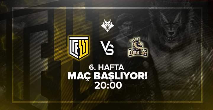 crewespor's tweet photo. 🏆Wolfteam Türkiye Kupası 6. Hafta
👊Collectors
📆8 Ağustos
🕖20.00
🎥  https://t.co/wixBEInHSb
🙏Desteklerinizi esirgemeyin! 
#creWINmacıvar #goCrewGo #Wolfteam #TürkiyeKupası https://t.co/SJuAIbSDgo