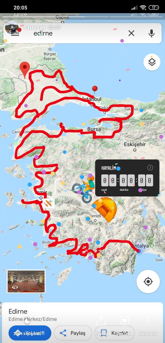 nettingocum's tweet photo. incirler olana kadar 1860km pedallayıp yanına geldim anne 💙 https://t.co/25N6z6QUte