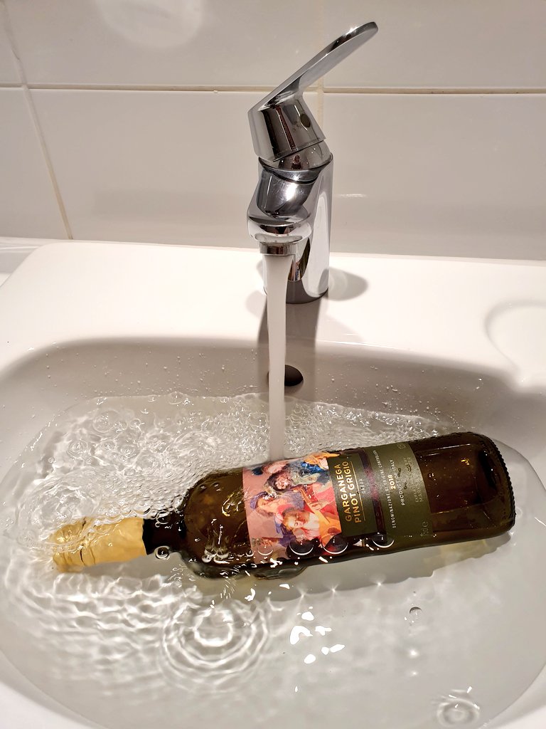 carmela_kitchen's tweet photo. When you get to your hotel and they say you have a 'free upgrade'  , then you remember you booked a travelodge #neverwinning 😂... wine is now in the sink #stillwining https://t.co/OK0T62UyED