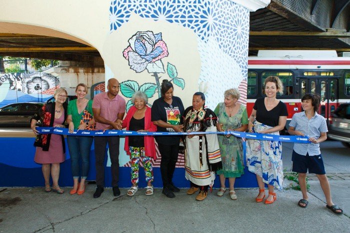 Check out our latest <a href="/Medium/">Medium</a> article about the #EastEndBridgestoArt mural project w/ <a href="/StART_Toronto/">StreetARToronto</a>
 - "Why Public Art Begins With The Ground It Stands On" link.medium.com/oJyu4DJjZY <a href="/PaulaFletcherTO/">Paula Fletcher</a>