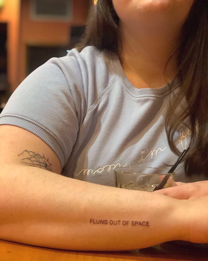 تويتر Where D You Go Bernadette على تويتر Flung Out Of Space Tattoos A Thread