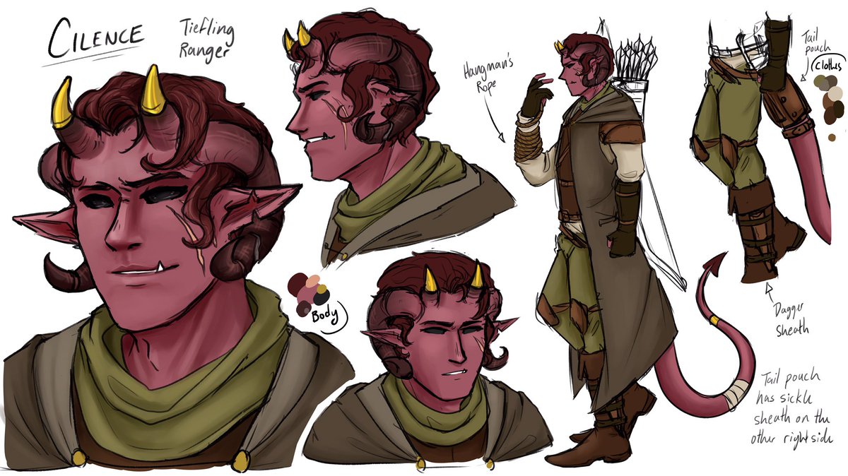 Tiefling Ranger Names