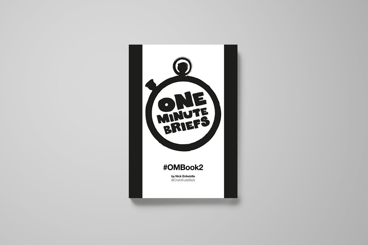 OneMinuteBriefs's tweet photo. Get 15% off all of the OMBooks until midnight with code ONEFIVE at checkout.
Have you got the full set?
#OMBook
https://t.co/6j3mEHElJP
#OMBook2
https://t.co/ODPDXOO5OM
#OMBook3
https://t.co/RPOFQIUXLb https://t.co/UEel2kP9EL