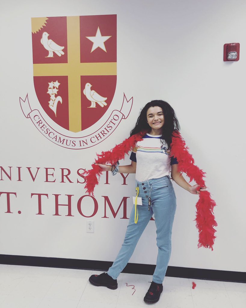 USTadmissions's tweet photo. Our #Celts are rocking it Celt Roar Day! 
#UST #ust23 #usthouston #beyourboldself #ustbold #University #Registration https://t.co/L5EH1niYBz