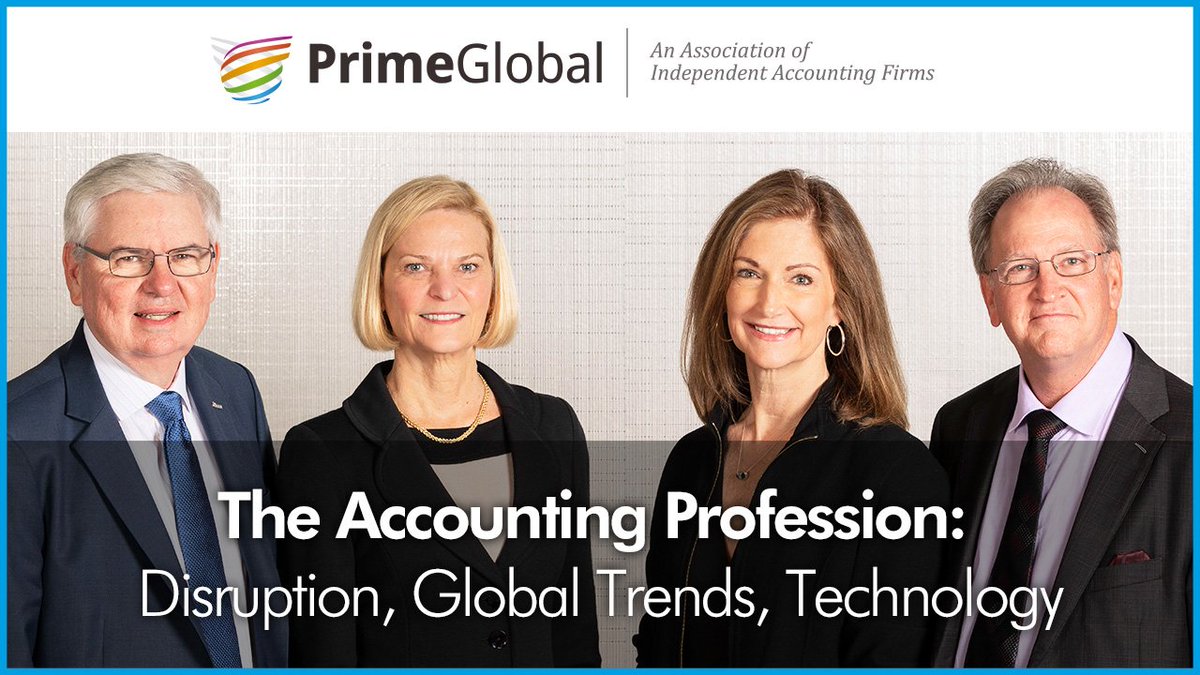 "We speak the language of business, we're the trusted advisers for successful business owners &amp; aspiring leaders." <a href="/PrimeGlobal/">PrimeGlobal</a>'s <a href="/MArnoldPGNA/">marnold</a>, sat down with <a href="/AICPA/">American Institute of CPAs</a> Tommye E. Barie, <a href="/BillReeb/">Bill Reeb, CPA, CITP</a> &amp; <a href="/barrymelancon/">Barry Melancon</a> to discuss transformation within  accounting: bit.ly/2YPQQbF