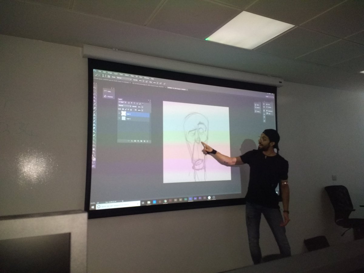 3DVFXkid's tweet photo. Been having a great time at @AccessVfx #AnimationSummerSchool, lots of inspiring talks and workshops going on. https://t.co/ekpGOK6KR6
