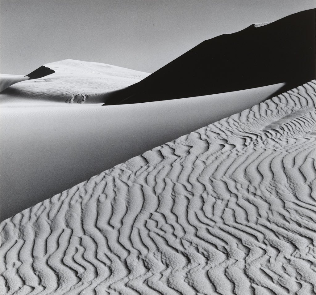 Ansel Adams #photography Dunes, Oceano, California. 1963
