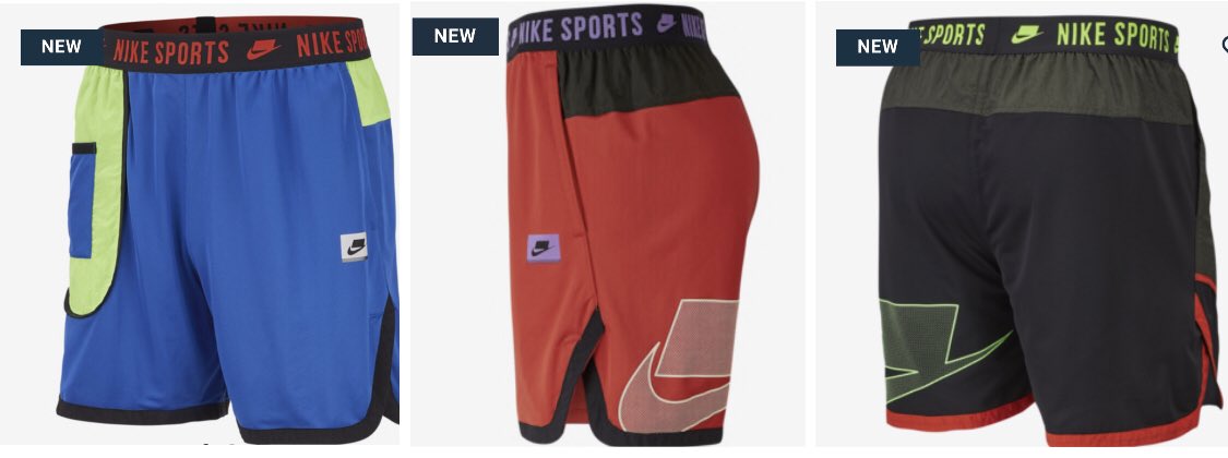 new nike shorts 2019