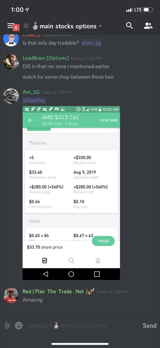 TeamPTTTTP's tweet photo. A Free Stock is Waiting for you!
Click my link below 
🔥🔥🔥🔥

Click 🙏
https://t.co/l75Ew1oavU 

🔥🔥🔥🔥
Big profits!!!! 
https://t.co/9qvxHF81qd
#stocks #discord #robinhood #webull #daytrade #daytrader #daytrading #markets #free #money #profit https://t.co/NfO7NYIdHC