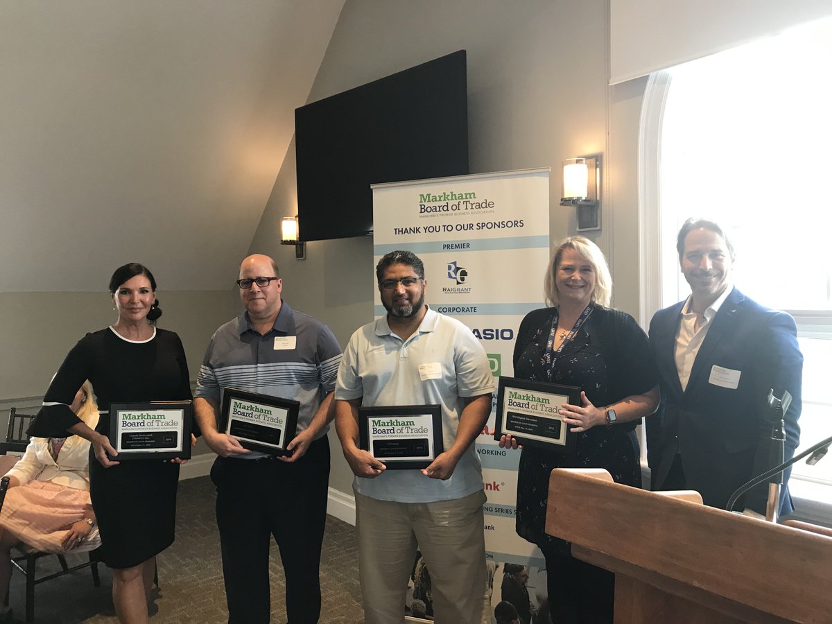MarkhamBoard's tweet photo. A great morning of Breakfast Networking at Angus Glen Golf Club. Welcome to our new members, and thank you to RBC Royal Bank, our series sponsor. #MBTBreakfastNetworking #MBTNetworking #MBT https://t.co/UEOMyDuM6Y