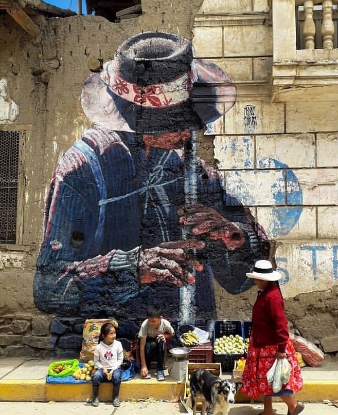MolinaStreetArt's tweet photo. 'Ambulante' by Peruvian Henry Chram in Pomabamba, Peru (2019)
#henrychram #pomabamba #peru #perustreetart #perumurals #perugraffiti #arteurbano #artepublico #artecallejero #graffiti #streetart #mural #urbanart #streetartistry
📷 via Picdeer | https://t.co/loxkp3WcFU https://t.co/JPuDBj2CCx