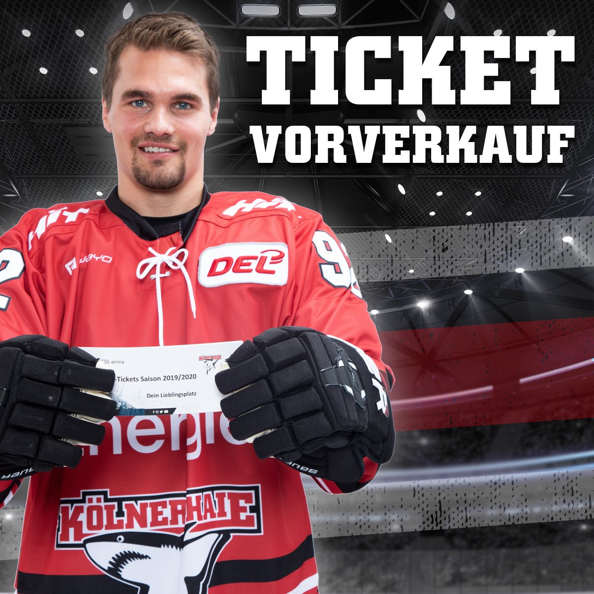 Koelner_Haie_72's tweet photo. Haie-Fans aufgepasst! Alle Infos zur Dauerkarte, den Kumpelkarten sowie Vorverkaufsterminen unserer Heimspiele haben wir hier für Euch zusammengefasst ⬇️

https://t.co/EJRJ12P7S1 https://t.co/yhLD0IRSGK