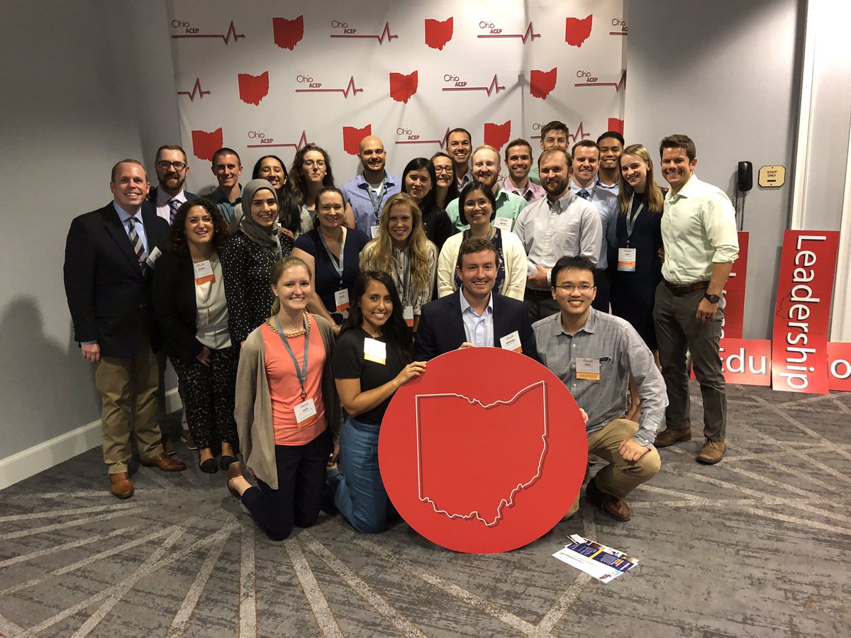 They say CLE travels well (might not be for the Browns this time) but UH/CWRU EM representing <a href="/OhioACEP/">Ohio ACEP</a> #EMRO19 #CLErising