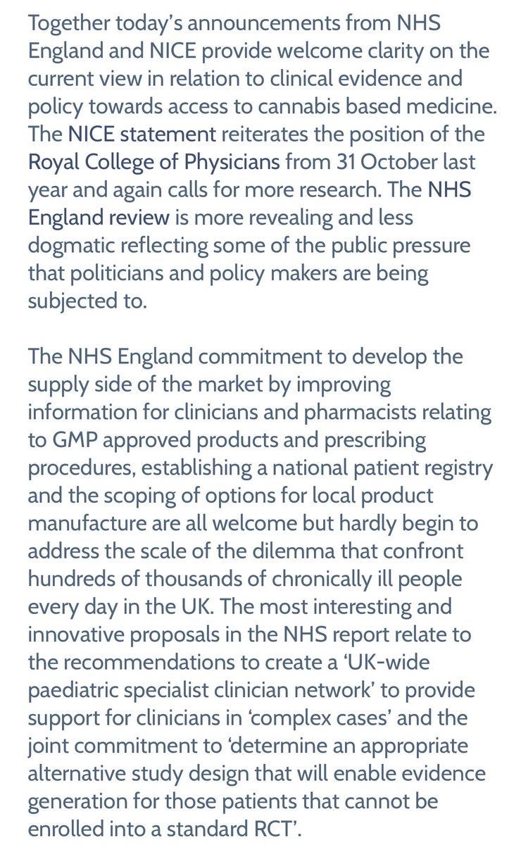 mca__uk's tweet photo. Our statement on today’s @NICEComms and @NHSEngland reports https://t.co/t9onpK97me https://t.co/6L8vY6WN8v