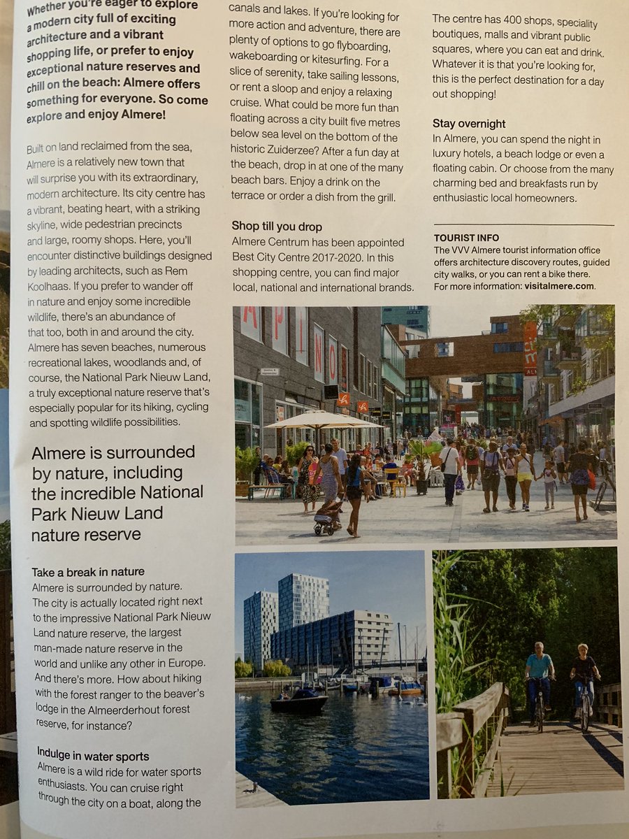joepkramer's tweet photo. Nog geen vliegschaamte ontwikkeld en dus kon ik van dit artikel in de augustusaflevering van de #HollandHerald van de @KLM genieten: https://t.co/sLucxcq6fr