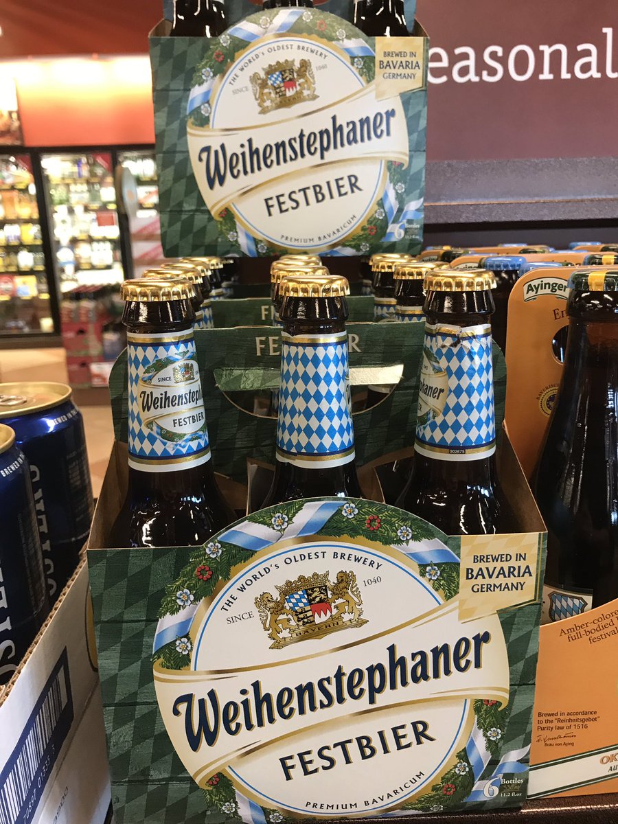 ABCBeerRick's tweet image. New #CraftBeer @ABCBeerCountry west #VeroBeach: @weihenstephan #Festbier