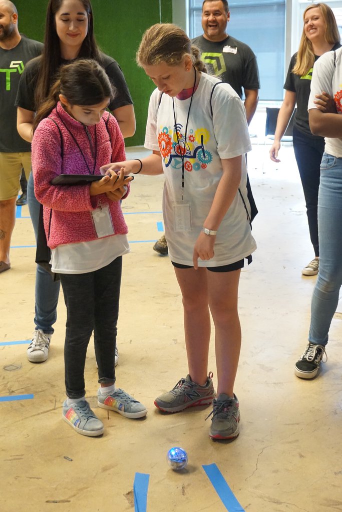 CivTechSA's tweet photo. I know you all have been waiting to learn what the M in STEM means. Well, we can finally unveil the meaning and it is everyone's favorite subject. MATHEMATICS!! The campers practiced mathematics by coding the sphero edu
#CivTechSA #SmartSA #SmartCity #stemlearning #stemforkids https://t.co/mAQXlTngwN