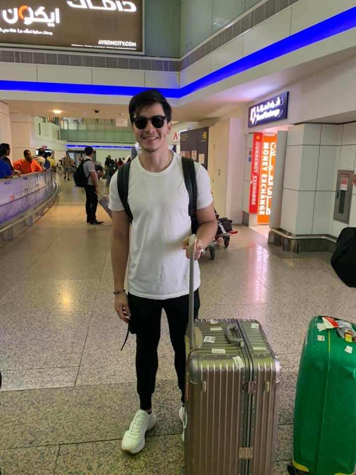 loudph's tweet photo. Welcome to #Dubai baby boy! :) enjoy! See you tomorrow, from your number 1fan!  @dubaimall @aldenrichards02 #HelloLoveYouMore #HelloLoveGoodbye https://t.co/QHghfwyYxh