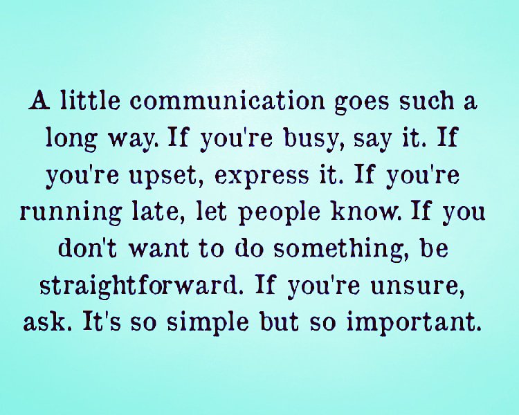 JSWik1's tweet photo. #Communication is HUGE! Healthy communication can take you so far in life. Ask for what you want, be specific, ask the question so you're not confused. Lack of communication in any type of relationship is a crack in the foundation.#jswikauthor #jswik #listentounderstandnottoreply https://t.co/sPlK19V8Pt