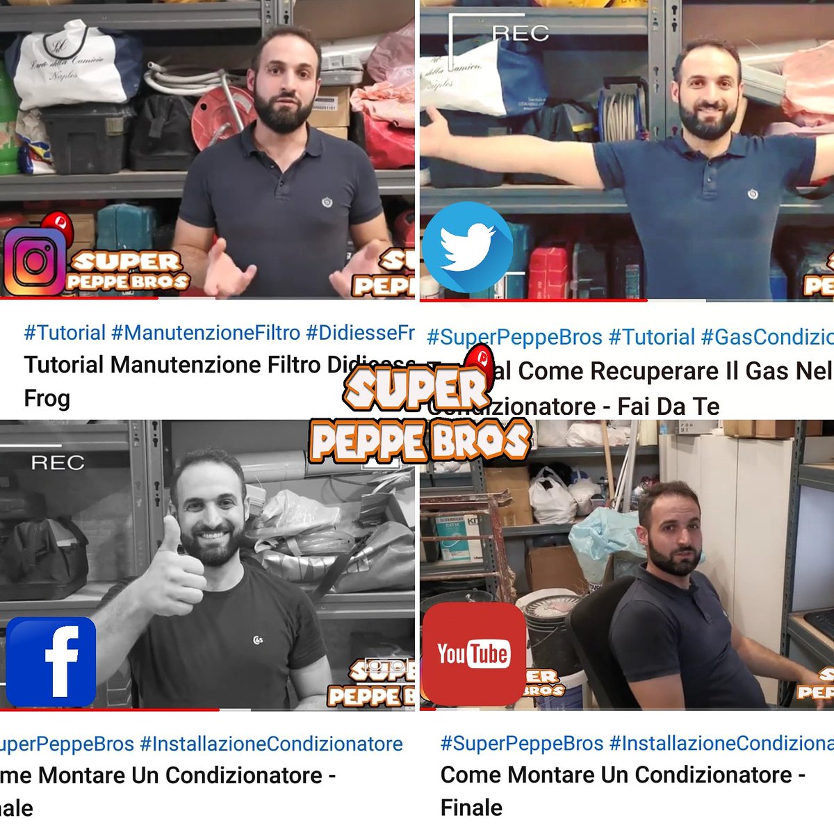 bros_peppe's tweet photo. Vi ricordo che potete trovarmi su #Instagram #Twitter #Facebook e #Youtube seguimi sui miei social per restare sempre aggiornato.. 
https://t.co/miQxiLIj3Q

#YoutubeItalia #SuperPeppeBros #SmallYoutuber #Youtuber #smallyoutubercommunity #SmallYouTuberArmy https://t.co/VS5kFXNVTd