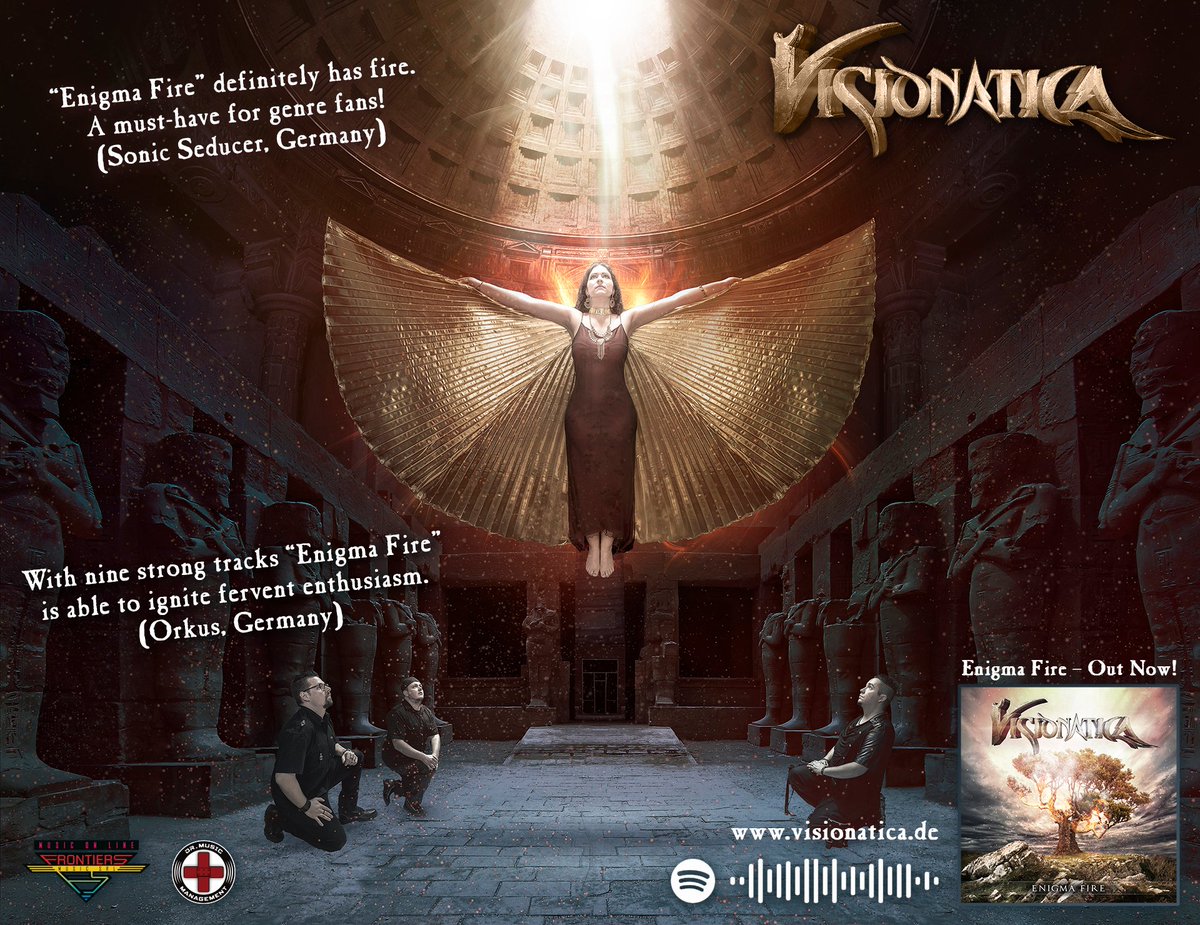 Visionatica's tweet photo. Check out the July/August issues of #Orkus and #SonicSeducer for awesome reviews of our new album “Enigma Fire” and 2 equally great interviews with Tamara about our inspirations behind the album & songs!
#Visionatica #Metal #EnigmaFire #HeavyMetal #SymphonicMetal #FemaleFronted https://t.co/lUdQw2VEOU