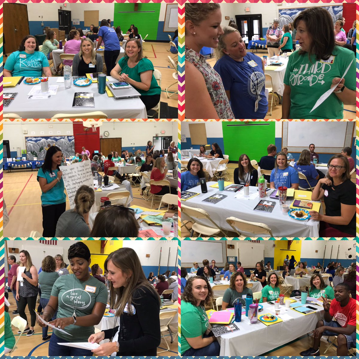 The teachers are back at Bellerive!!!