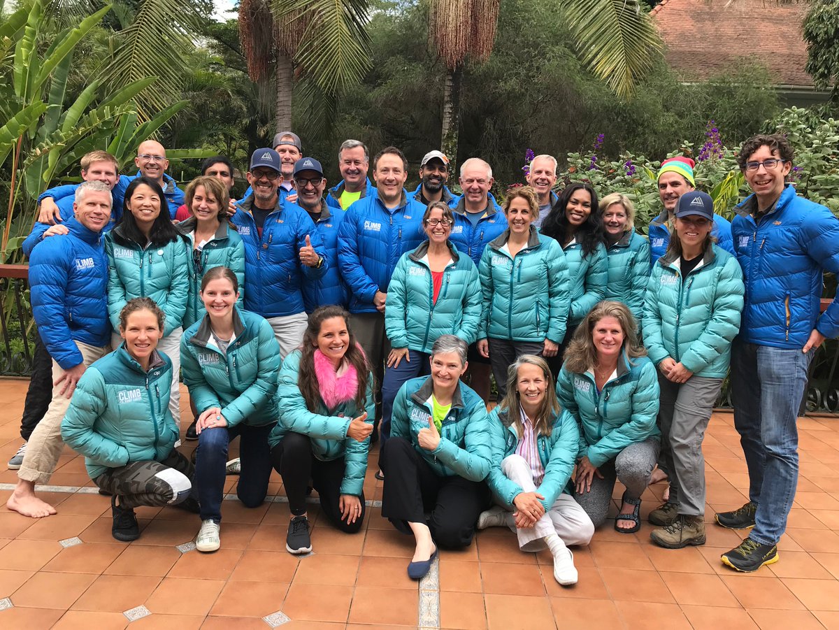 SutroBio's tweet photo. Sutro's climb to the top! #CureForCancer #TeamSutro #MtKilimanjaro https://t.co/B8Ic2ht4o6