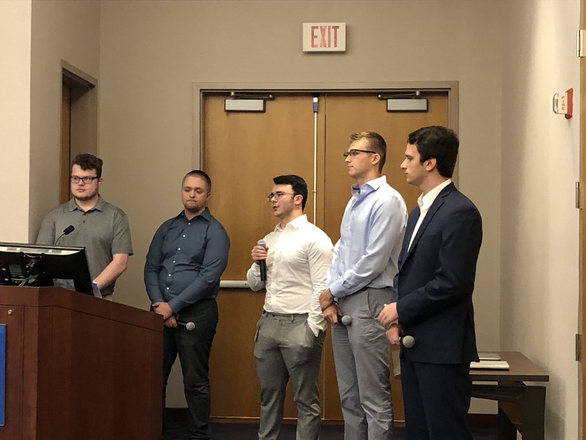 GuardianIndust's tweet photo. “I was never treated like an intern, but a team member and my opinion was truly valued,” said Dani of his summer internship at @SRGGlobal during their end of year presentation. #InternatGuardian https://t.co/xknJo63vdK