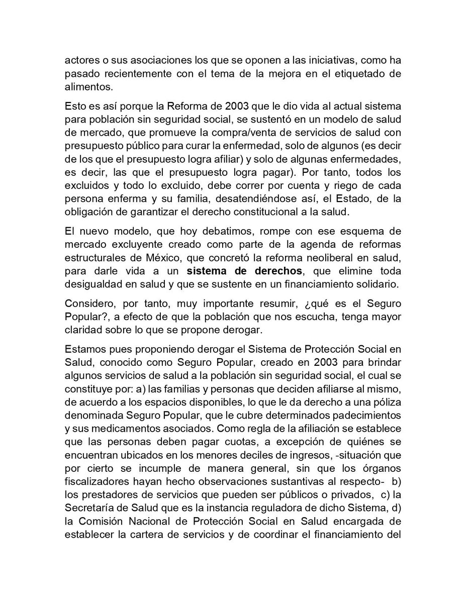 Seguro_Popular's tweet photo. Participación de la Mtra. Ivonne Cisneros Luján, titular de la #CNPSS, en la mesa: El acceso y gratuidad a los servicios de salud, su integración y financiamiento.

Audiencias públicas para la creación del Instituto Nacional de Salud para el Bienestar #INSABI @Diputados_mx https://t.co/y6gJuTkNUl