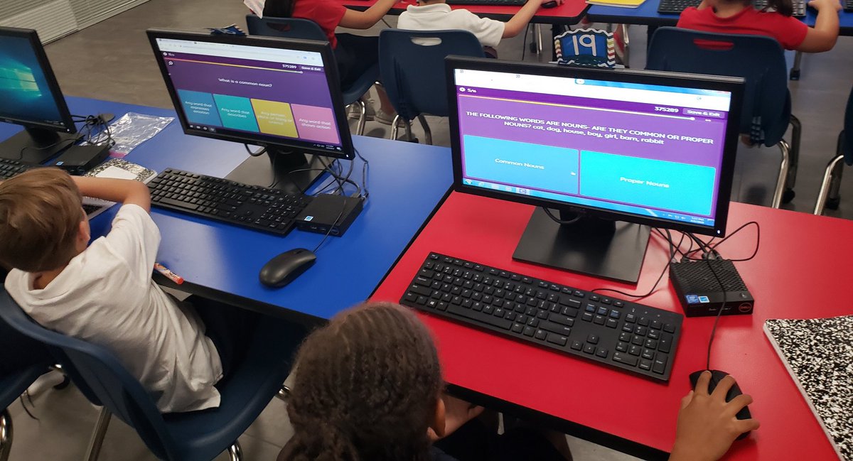 SAguirre_RES's tweet photo. Ms. Sandoval engages scholars with  Quizizz! A little competition while learning 👍 #BuffaloStrong #TechnologyStrong #TeamSISD #Quizizz https://t.co/eHgFOu4hOo