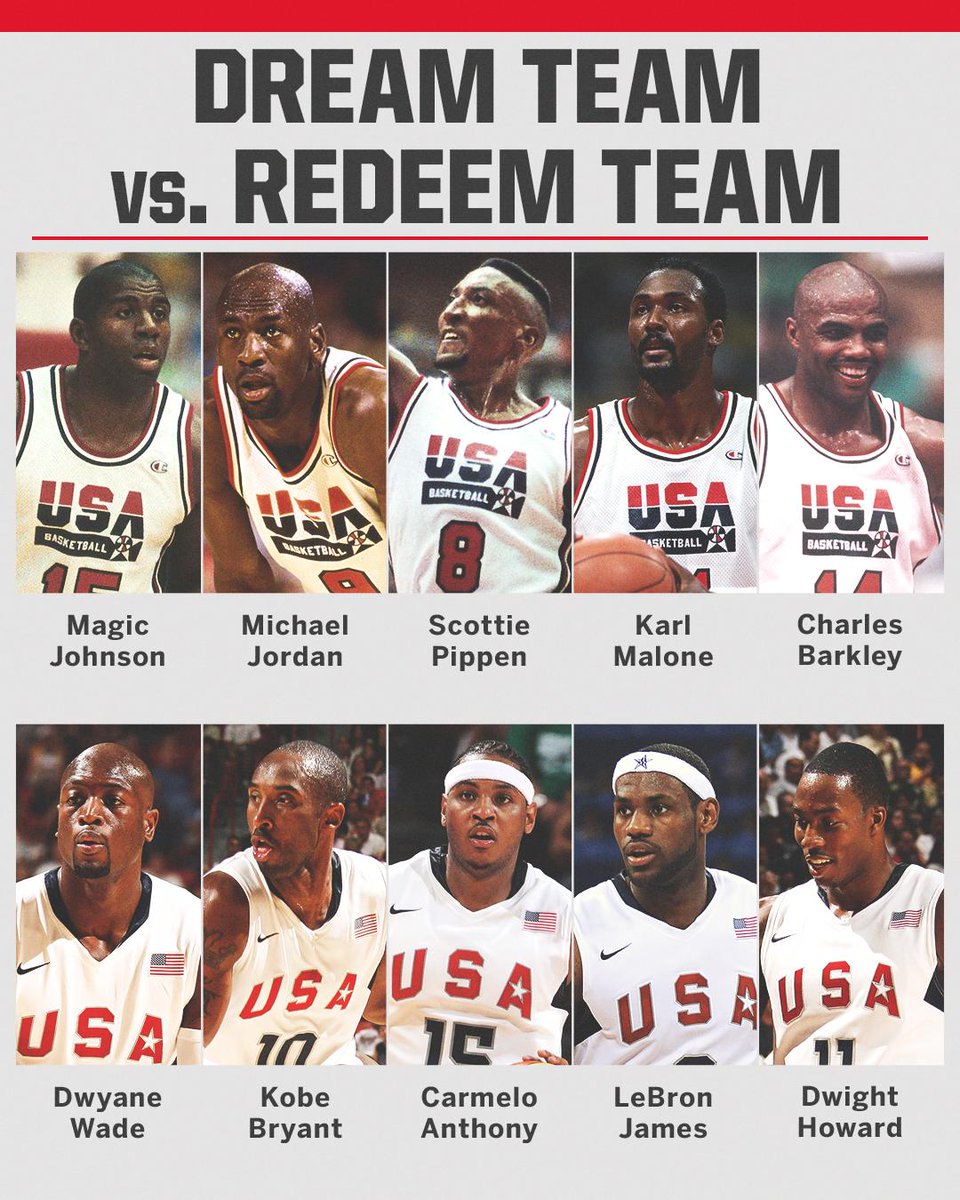 SportsCenter's tweet photo. If these two teams faced off today, which starting 5 are you taking? 🤔 https://t.co/txpKnwPJIG