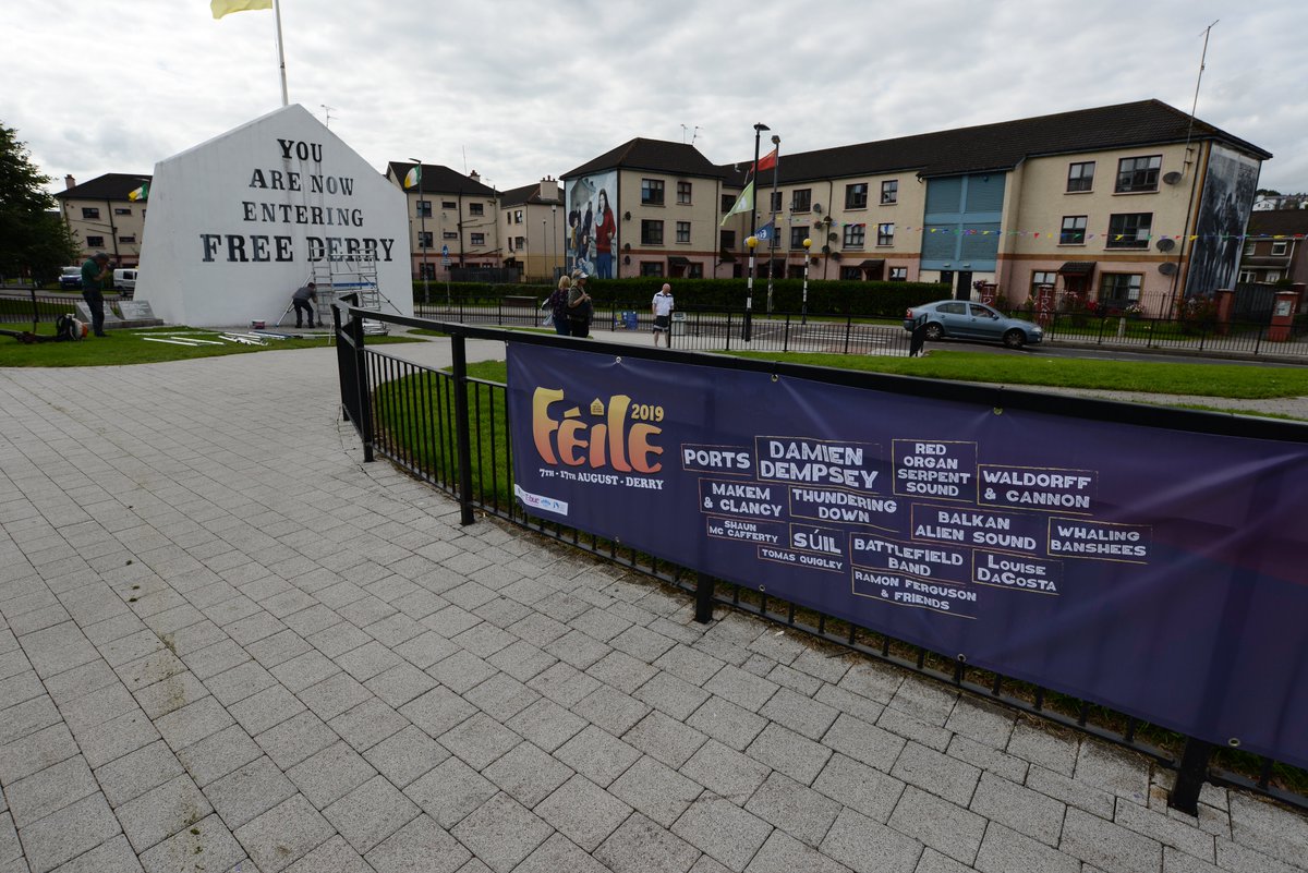 PictiuirE's tweet image. #Derry #MOFD #Bogside #irishunitynow #wildatlanticway #FreeDerryCorner