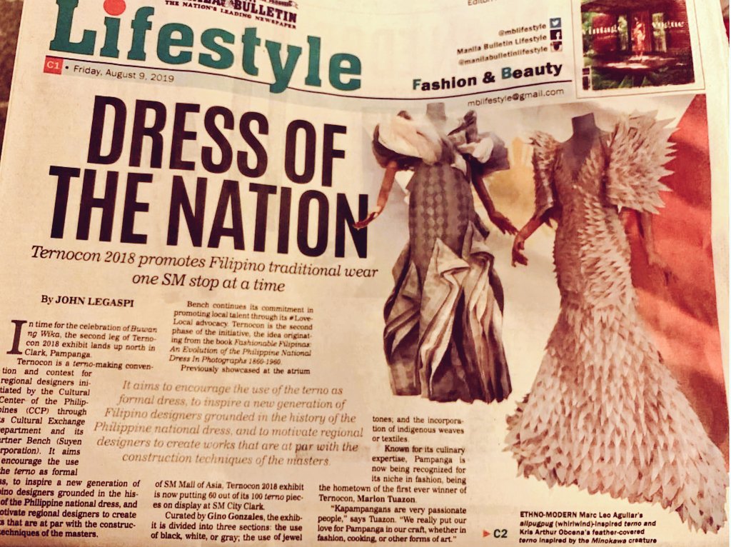 Santi Obcena On Twitter We Re In Manila Bulletin Today The Minokawa Is Featured In The Lifestyle Section As Part Of The Ternocon 2018 Exhibit Feature Article Yey Https T Co Sk8pqwtlfv