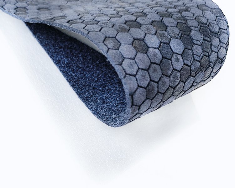 cosmomade's tweet photo. Always finding innovation in material. 
.
.
.
This innovative honeycomb textured leather is embossed in different heights in a very subtle way. It gives a smooth finish to the touch, yet visually has depth and dimension.
.
.
#cosmomade #fabricoverform #sustainabilitymatters https://t.co/VTGE7Ba3jw